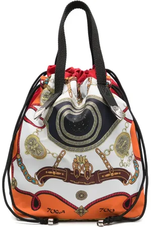 TOGA PULLA Bolsa estampada con cordón