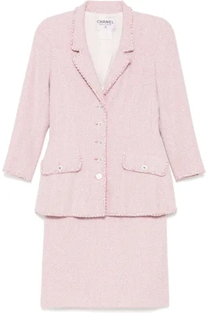 CHANEL Traje con falda 1997