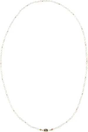 VALENTINO GARAVANI Collar Ovalette Pearls