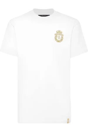 BILLIONAIRE Playera con distintivo bordado