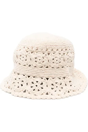Maje Gorro de pescador tejido de crochet