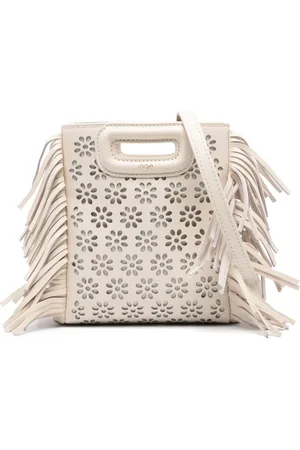 Maje Tote mini con perforaciones