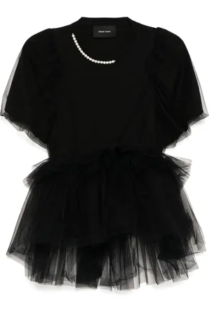 Simone Rocha Playera con dobladillo estilo tutú