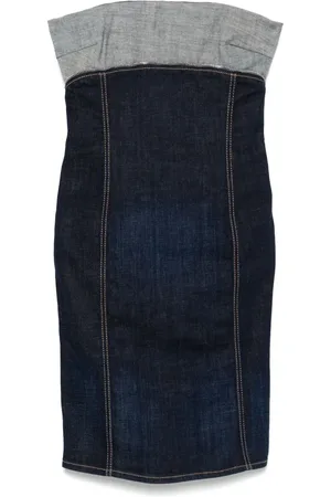 Dsquared2 Vestido corto de mezclilla Upside