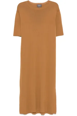 ERIC BOMPARD Vestido midi con diseño tejido