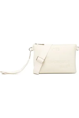V°73 Bolsa satchel con logo grabado