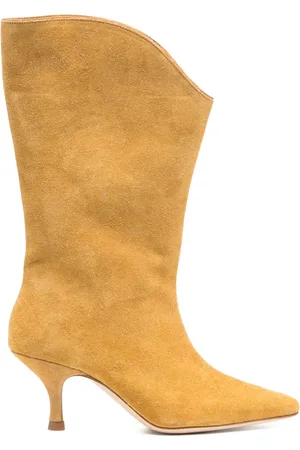 REJINA PYO Botas con diseño curvo