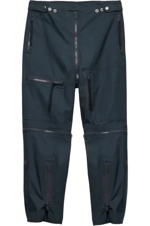 Prada Pantalones con cierre decorativo