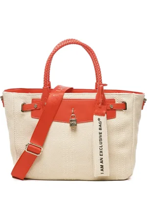 V°73 Tote con logo grabado