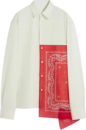 Lanvin Camisa con estampado de bandana