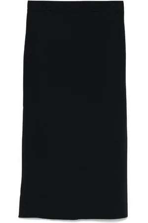 P.A.R.O.S.H. Falda midi con diseño tejido