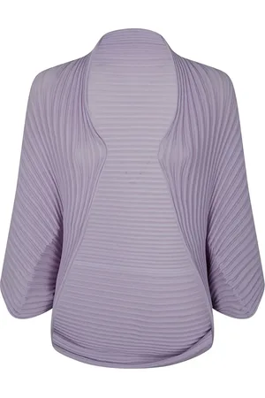 Issey Miyake Cárdigan con efecto plisado