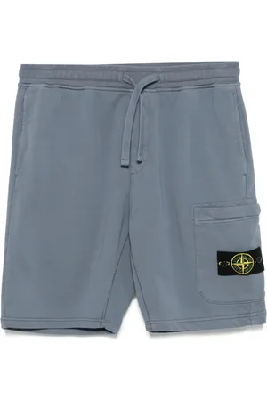 Stone Island Shorts deportivos con distintivo Compass