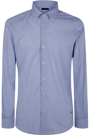 FAY Camisa con logo bordado