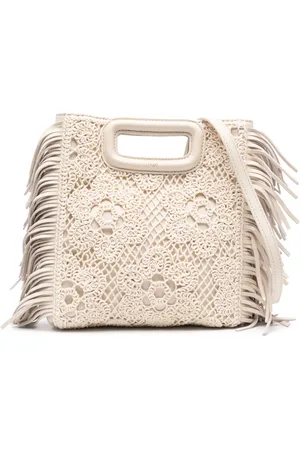 Maje Tote tejido de crochet M