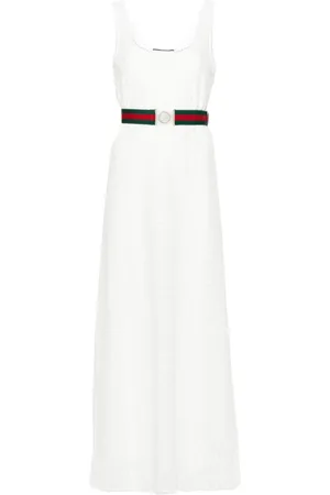 Gucci Vestido con encaje floral