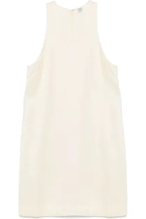 Totême Vestido corto con escote redondo