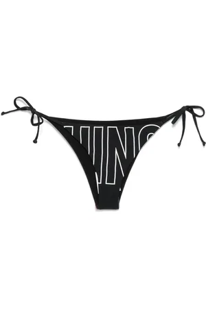 Moschino Bikini bottom con logo estampado