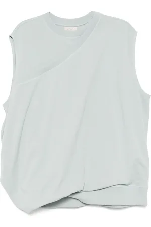 QASIMI Sudadera drapeada sin mangas