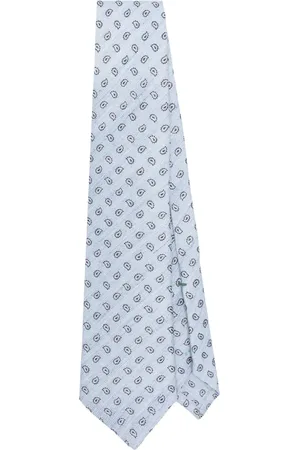 LUIGI BORRELLI NAPOLI Corbata con motivo de cachemira en jacquard