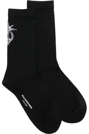 FIVE CM Calcetines tejidos con logo en intarsia