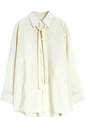 LEMAIRE Camisa larga con moño