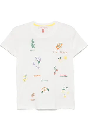 MIRA MIKATI Playera con bordado