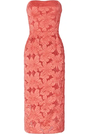 GENNY Vestido midi con estampado floral