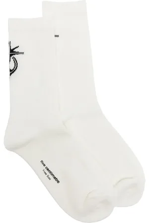 FIVE CM Calcetines tejidos con logo en intarsia