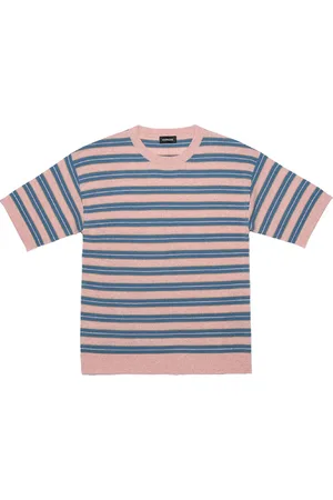 Mainless Playera con motivo de rayas
