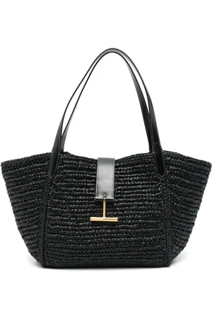 Tom Ford Bolsa de hombro de rafia