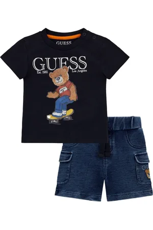 Guess Set de shorts con logo estampado