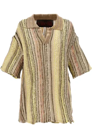 Vitelli Playera tipo polo en jacquard