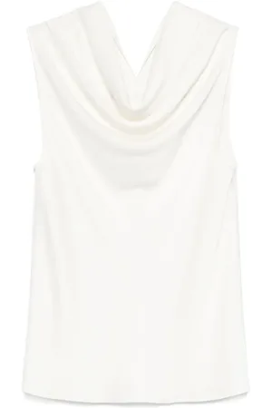 Serafini Blusa con cuello alto