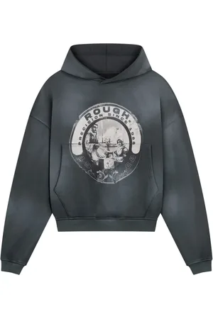 ROUGH. Hoodie con estampado gráfico