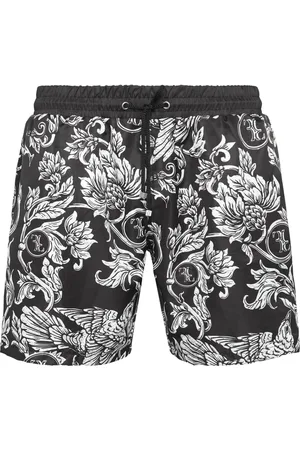 BILLIONAIRE Shorts de playa con estampado floral