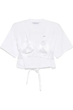 pushBUTTON Top corto Bra Point