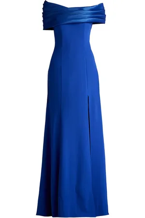 Tadashi Shoji Vestido largo con hombros descubiertos