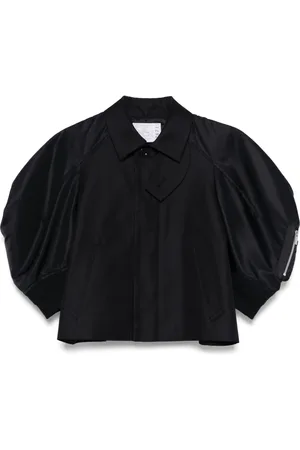SACAI Chamarra manga corta