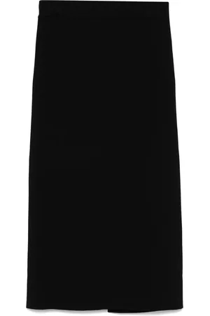 P.A.R.O.S.H. Falda midi tejida de canalé