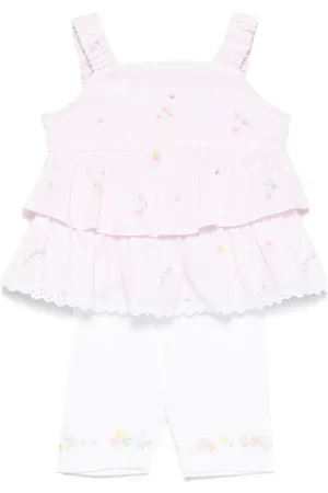 Lapin House Set de shorts con estampado floral