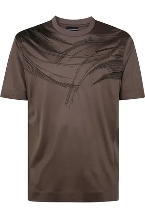 Emporio Armani Playera con logo bordado