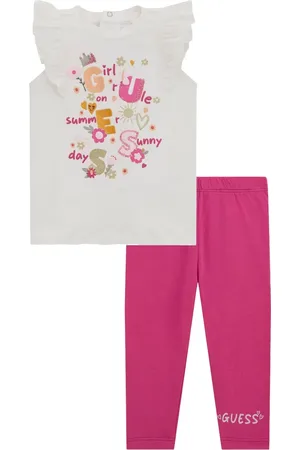 Guess Set de pantalones con logo estampado
