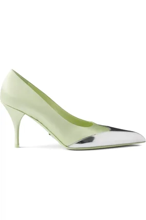 Prada Zapatillas satinadas con tacón de 85mm