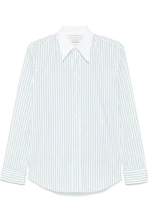 Fursac Camisa con rayas estampadas