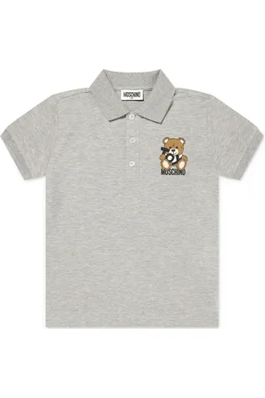 Moschino Playera tipo polo con motivo Teddy Bear