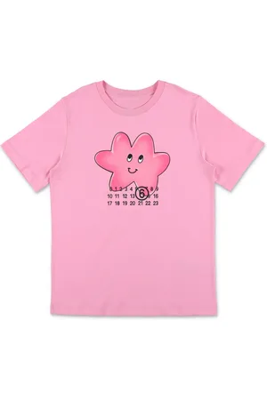Maison Margiela Playera con motivo de número
