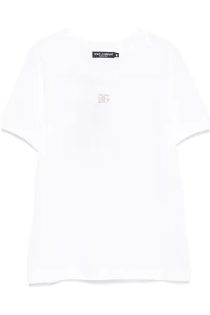 Dolce & Gabbana Playera con logo y detalles