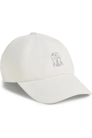 Brunello Cucinelli Gorra de béisbol con logo bordado