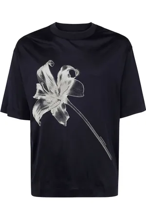 Emporio Armani Playera con estampado floral